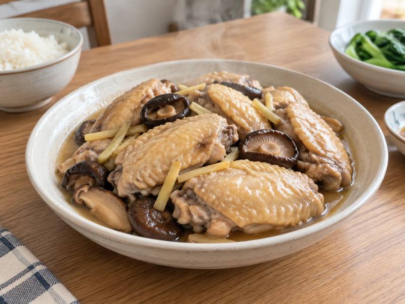 Illustration of Easy steamed chicken wings