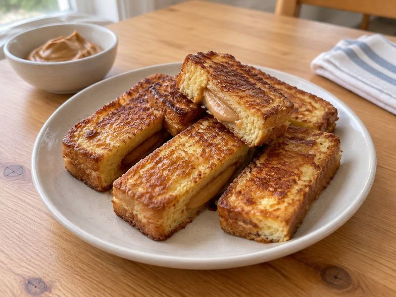 Illustration of Baby French toast (PB inside)