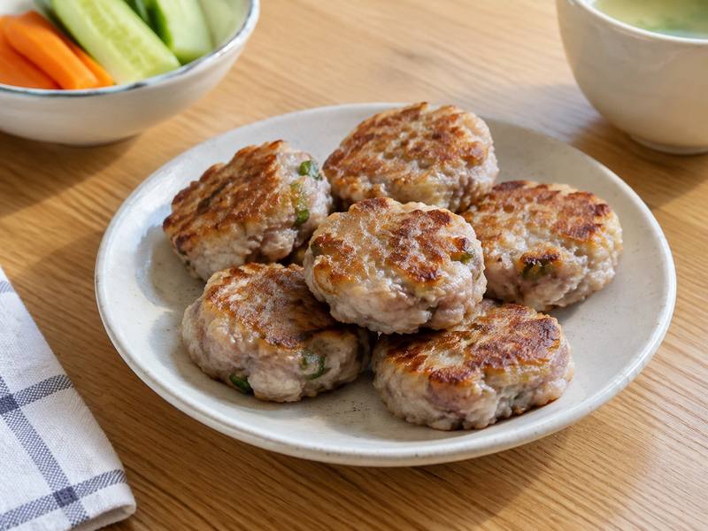 Illustration of Taro meat cake